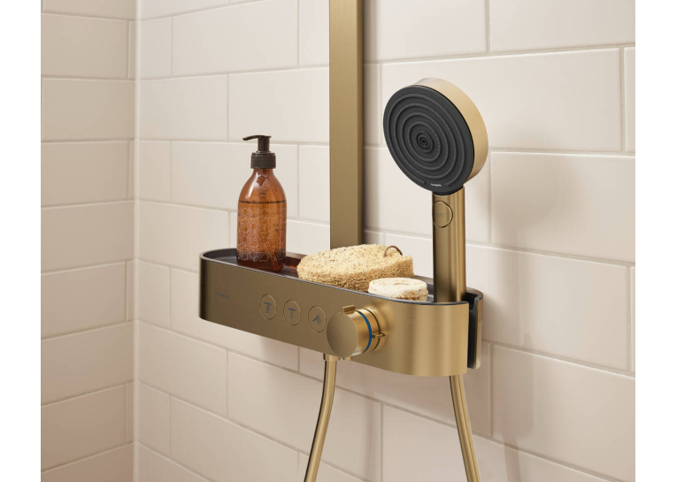 Ручний душ Hansgrohe Pulsify Select Relaxation 105 3jet, Brushed Bronze (24110140) (Пошкоджене пакування)