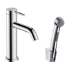 Змішувач Hansgrohe Tecturis S 110 для умивальника з гігієнічною лійкою, Chrome (73211000)