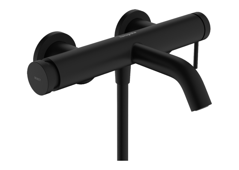 Смеситель Hansgrohe Tecturis S для ванны, Matt Black (73422670)
