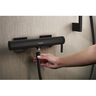 Змішувач Hansgrohe Tecturis E для душу, Matt Black (73620670)