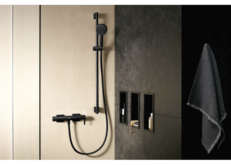 Смеситель Hansgrohe Tecturis E для душа, Matt Black (73620670)