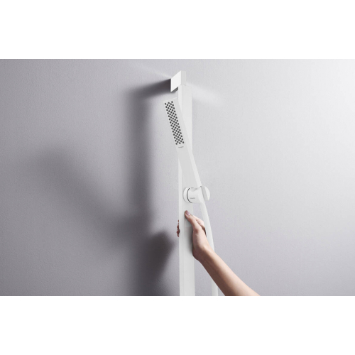 Душевой набор Hansgrohe Pulsify E 100 1jet EcoSmart+ 65 см, Matt White (24371700)