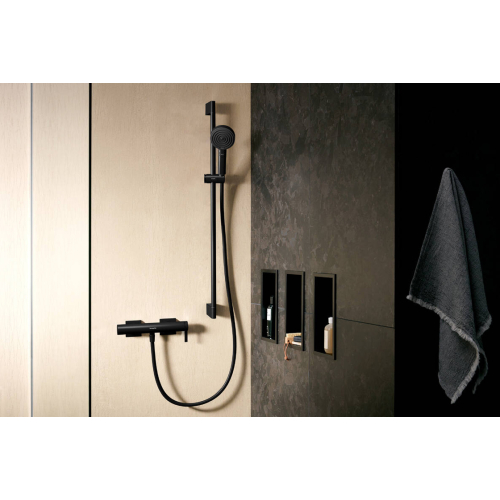 Душевая штанга Hansgrohe Pulsify S 90 см со шлангом 160 см, Matt Black (24401670)