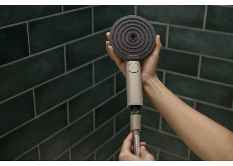 Ручной душ Hansgrohe Pulsify Planet Edition Select Relaxation 105 3je EcoSmart+, Sand (26077210)