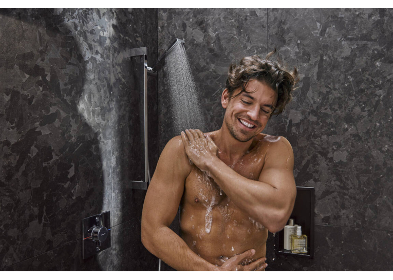 Термостат прихованого монтажу Hansgrohe ShowerSelect Comfort E на 2 функції, Chrome 15572000