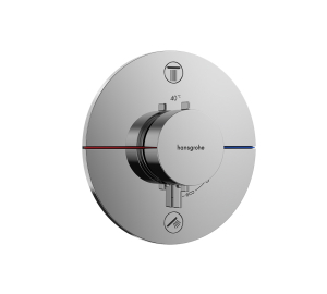 Термостат скрытого монтажа Hansgrohe ShowerSelect Comfort S на 2 функции, Chrome 15554000