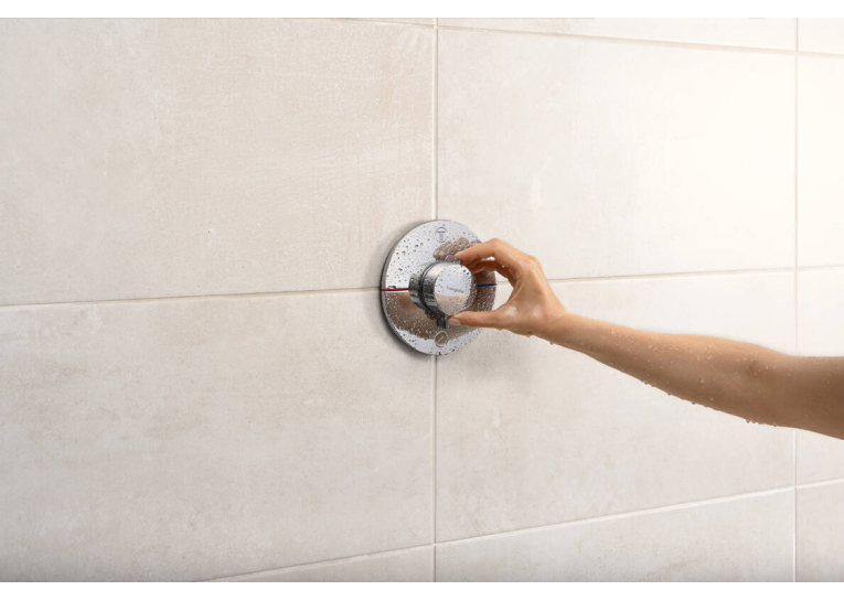 Термостат прихованого монтажу Hansgrohe ShowerSelect Comfort S на 2 функції, Chrome 15554000