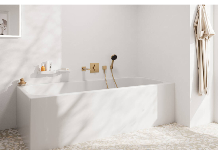 Змішувач прихованого монтажу Hansgrohe DuoTurn E на 2 функції, Brushed Bronze 75417140