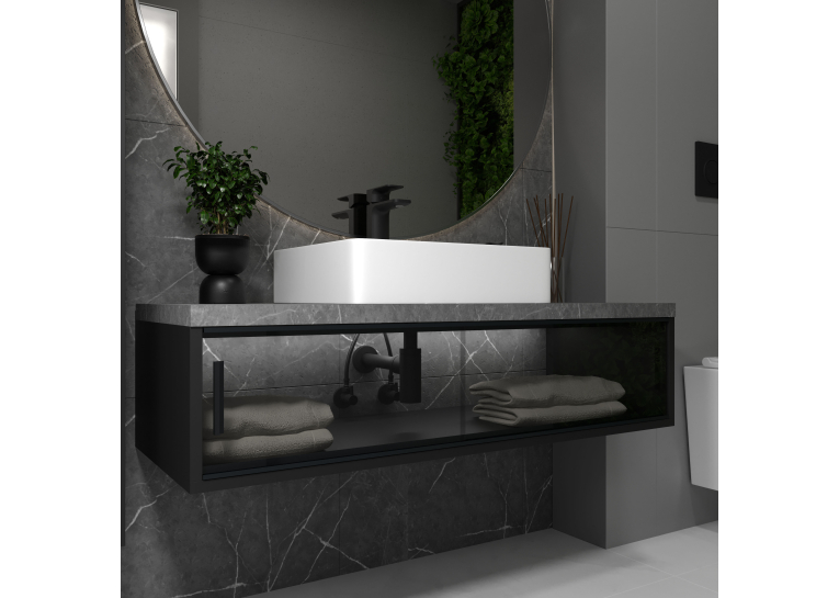 Сифон для умивальника Koller Pool латунь d32, чорний 1049520648