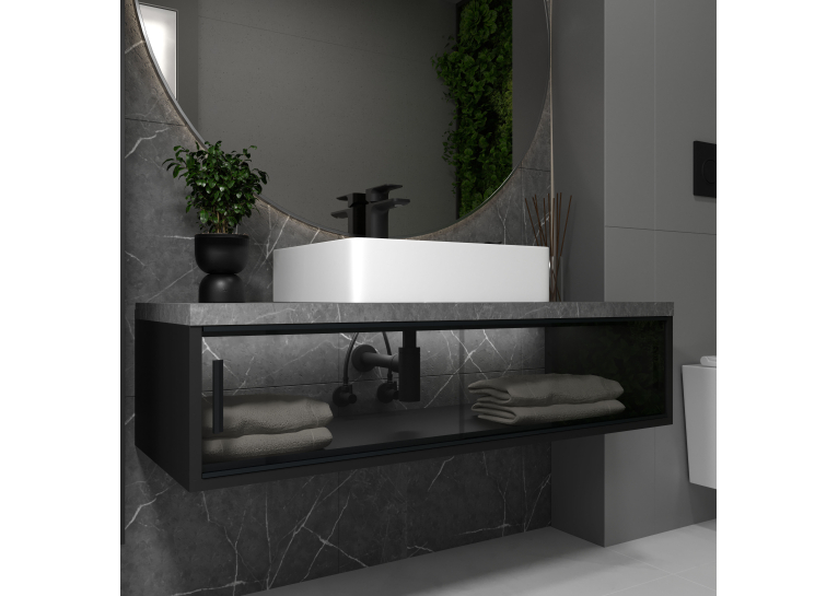 Сифон для умивальника Koller Pool латунь d32, чорний 1049520648