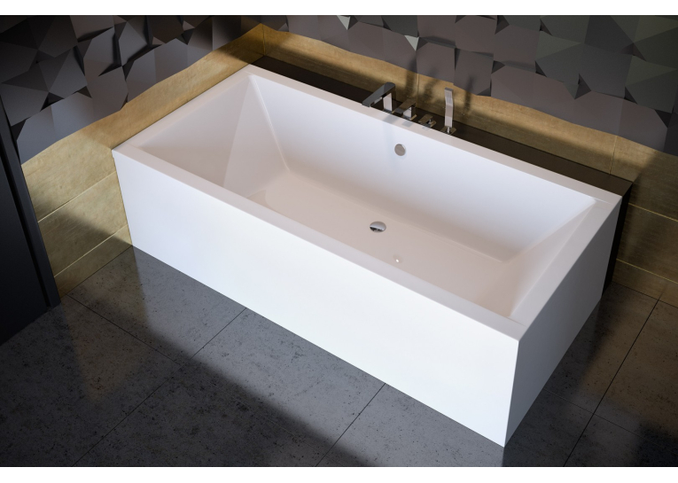 Панель до ванни Besco QUADRO 190 комплект (передня + бокова) NAVARA43723
