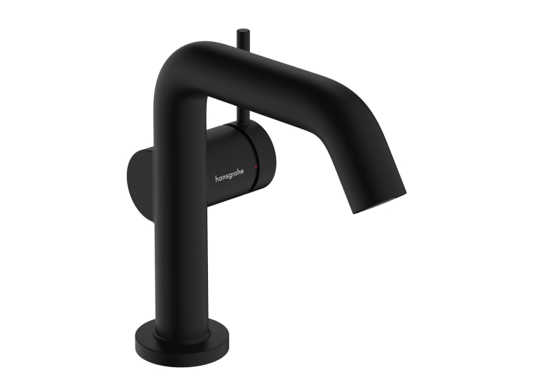 Змішувач Hansgrohe Tecturis S 110 Fine CoolStart для умивальника з донним клапаном pop-up, Matt Black (73323670)