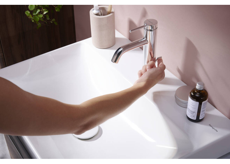 Смеситель Hansgrohe Tecturis S 110 CoolStart для умывальника, Chrome (73314000)
