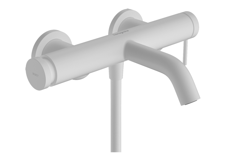 Змішувач Hansgrohe Tecturis S для ванни, Matt White (73422700)