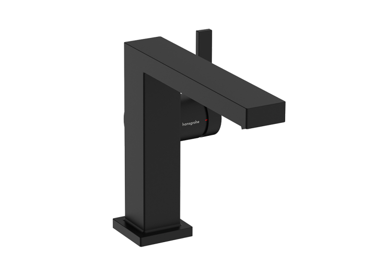 Смеситель Hansgrohe Tecturis E 110 Fine CoolStart для умывальника с донным клапаном pop-up, Matt Black (73023670)