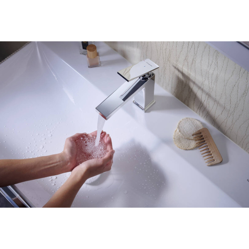 Смеситель Hansgrohe Tecturis E 110 CoolStart для умывальника, Chrome (73014000)