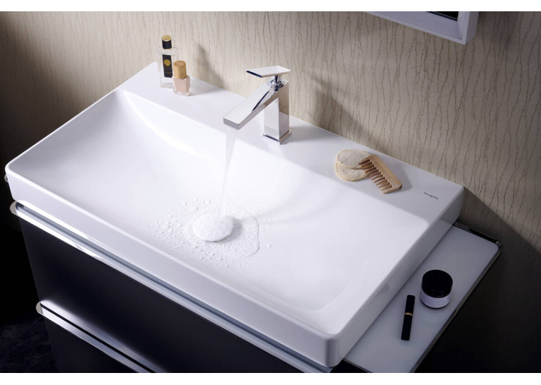 Змішувач Hansgrohe Tecturis E 110 CoolStart для умивальника, Chrome (73014000)