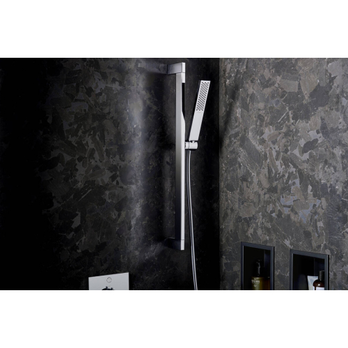 Душевой набор Hansgrohe Pulsify E 100 1jet EcoSmart+ 90 см, Chrome (24381000)