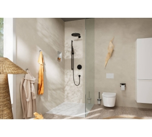 Термостат скрытого монтажа Hansgrohe ShowerSelect Comfort S на 2 функции, Matt Black 15554670