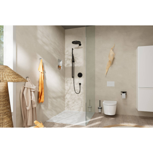 Термостат скрытого монтажа Hansgrohe ShowerSelect Comfort S на 2 функции, Matt Black 15554670
