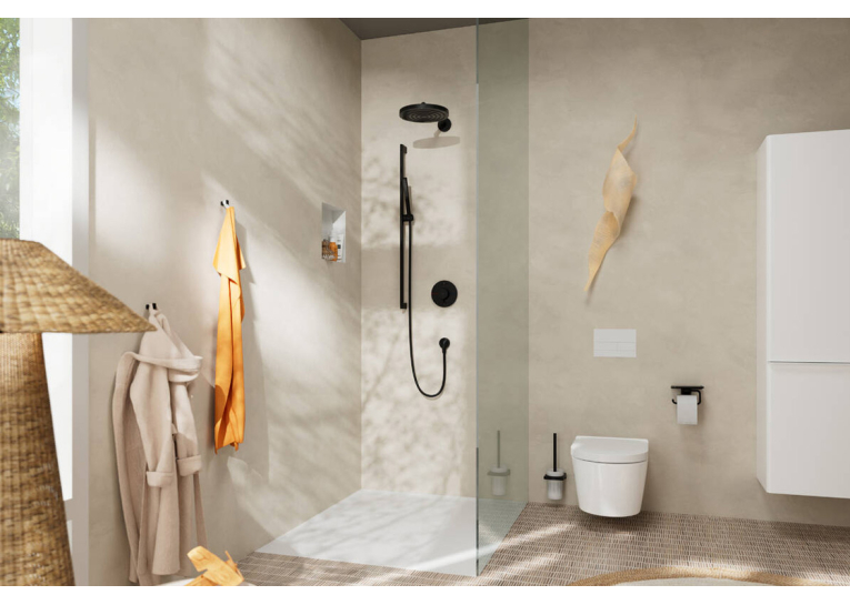 Термостат прихованого монтажу Hansgrohe ShowerSelect Comfort S на 2 функції, Matt Black 15554670