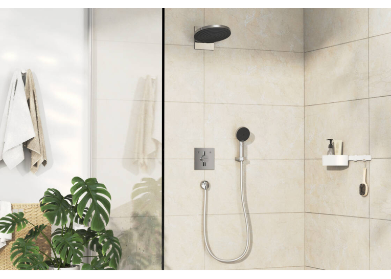 Смеситель скрытого монтажа Hansgrohe DuoTurn E на 2 функции, Chrome 75417000