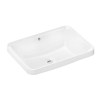 Умивальник врізний на стільницю Hansgrohe Xuniva Q, 550х400 мм, White (60158450)