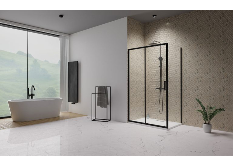 Душова кабіна Radaway Premium Pro Black KDJ 1100x2000 ліва 1015110-54-01L