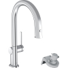 Смеситель кухонный Hansgrohe Aqittura M91 FilterSystem 210 1jet pull-out кухонный Chrome 76803000
