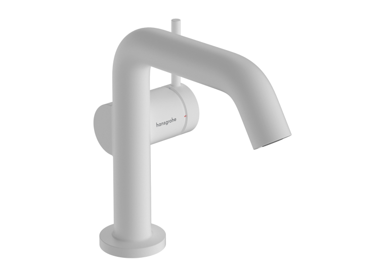 Змішувач Hansgrohe Tecturis S 110 Fine CoolStart для умивальника з донним клапаном pop-up, Matt White (73323700)