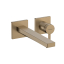 Змішувач Hansgrohe Tecturis E 225 для умивальника зі стіни, Brushed Bronze (73051140)