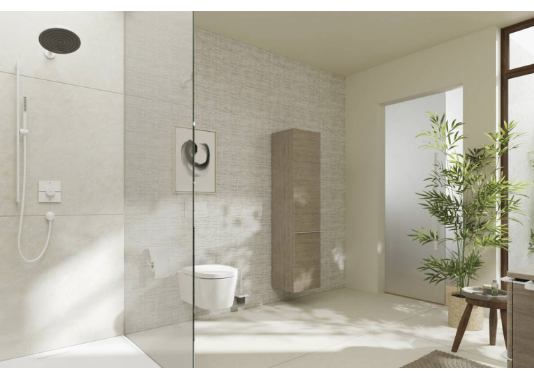 Термостат прихованого монтажу Hansgrohe ShowerSelect Comfort E на 2 функції, Matt White 15572700