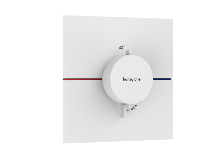 Термостат прихованого монтажу Hansgrohe ShowerSelect Comfort E HighFlow, Matt White 15574700 (Пошкоджене пакування)