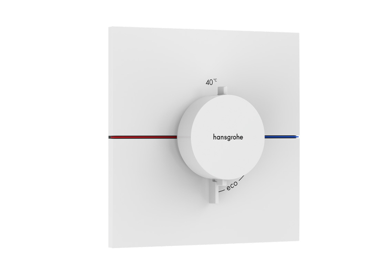 Термостат прихованого монтажу Hansgrohe ShowerSelect Comfort E HighFlow, Matt White 15574700 (Пошкоджене пакування)