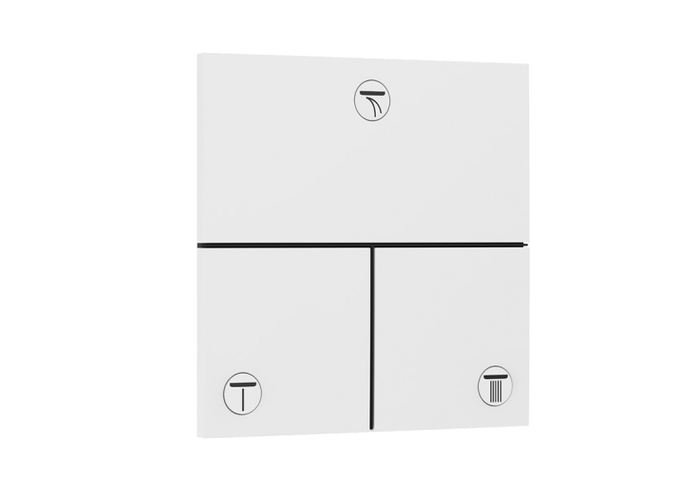 Перемикач Hansgrohe ShowerSelect Comfort E на 3 функції, Matt White 15573700 (Пошкоджене пакування)