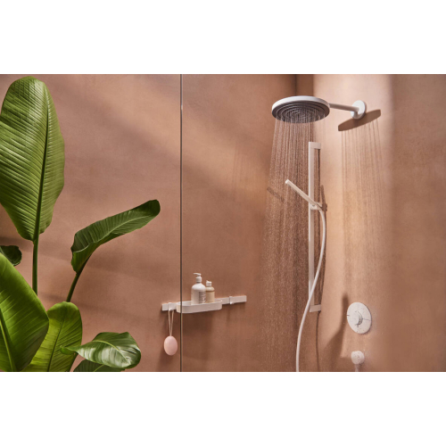Термостат скрытого монтажа Hansgrohe ShowerSelect Comfort S на 2 функции, Matt White 15554700