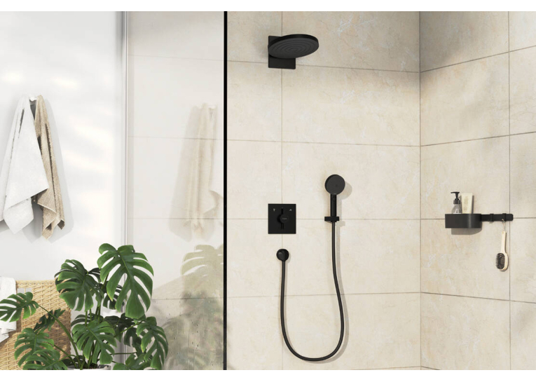 Змішувач прихованого монтажу Hansgrohe DuoTurn E на 2 функції, Matt Black 75417670