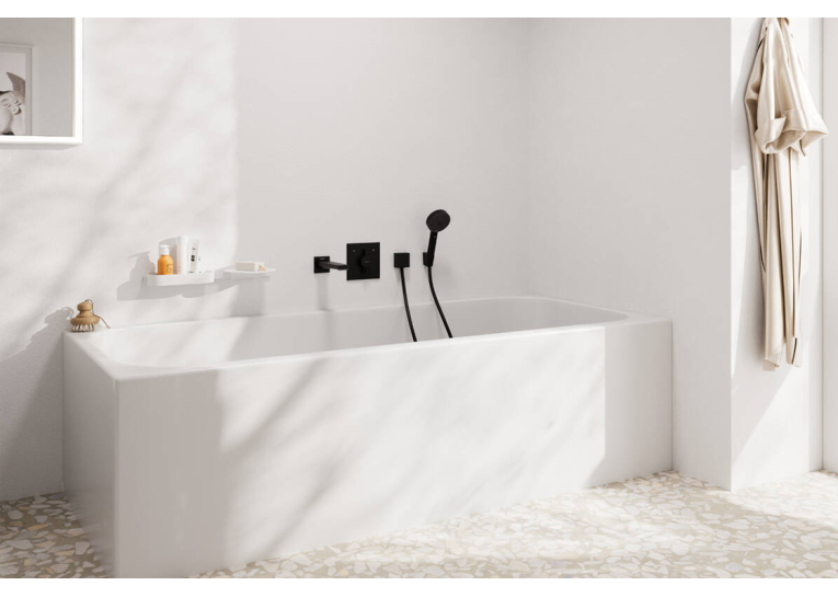 Змішувач прихованого монтажу Hansgrohe DuoTurn E на 2 функції, Matt Black 75417670