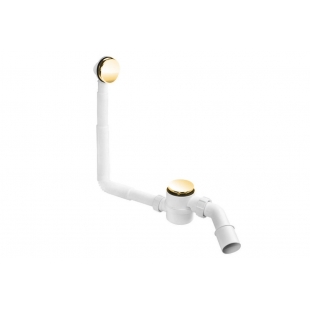 Сифон для ванны/поддона McALPINE "клик-клак" с отверстием 40/50 HC2600CL-GOLD-PVD золото
