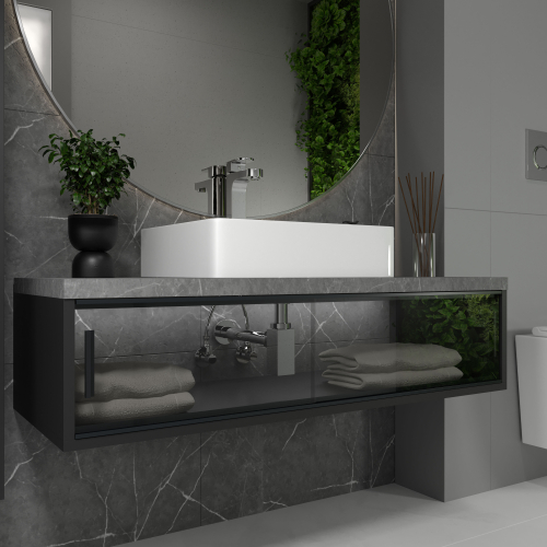 Сифон для умивальника квадратний Koller Pool латунь d32, хром 1049520350