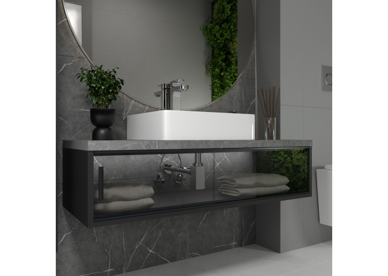 Сифон для умивальника квадратний Koller Pool латунь d32, хром 1049520350