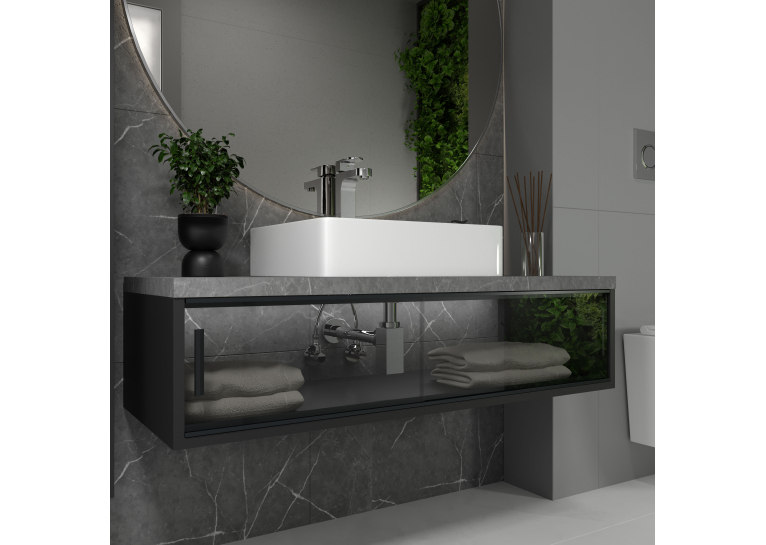 Сифон для умивальника квадратний Koller Pool латунь d32, хром 1049520350
