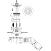 Сифон для піддона McALPINE d.90 mm h53mm MP2730L3H-SL хром