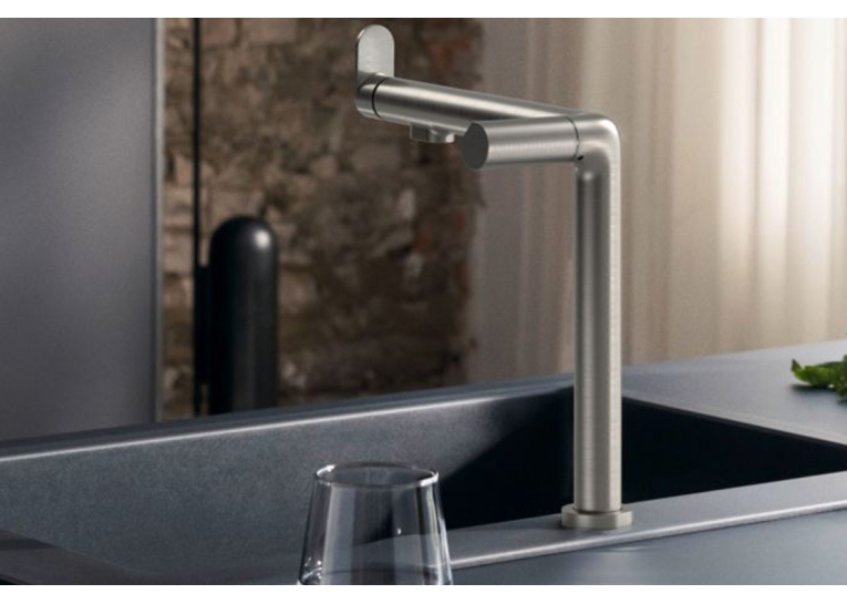 Змішувач кухонний Hansgrohe Aqittura M91 SodaSystem 240 1jet кухонний сет (76810800) Stainless Steel Finish