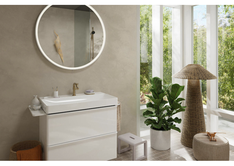 Змішувач Hansgrohe Tecturis S 110 Fine CoolStart для умивальника, Brushed Bronze (73320140)