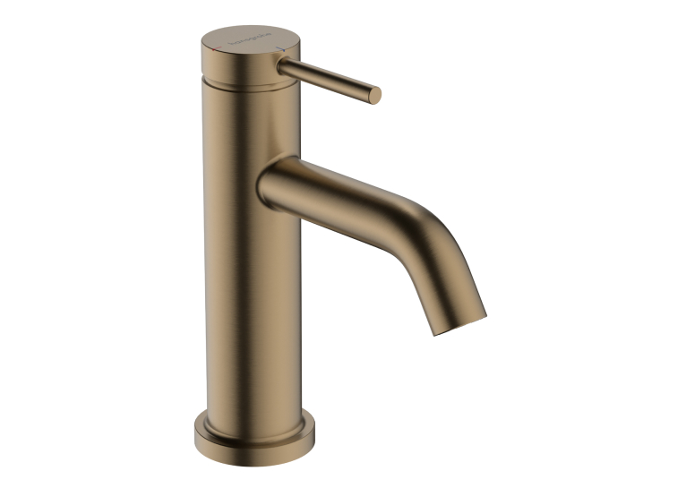Змішувач Hansgrohe Tecturis S 80 CoolStart для умивальника, Brushed Bronze (73302140)