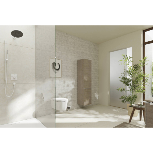 Душевой набор Hansgrohe Pulsify S 100 1jet EcoSmart+ 90 см Matt White (24383700)