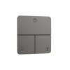 Переключатель Hansgrohe ShowerSelect Comfort Q на 3 функции, Brushed Black Chrome 15587340