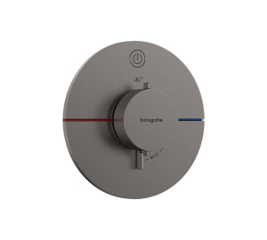 Термостат прихованого монтажу Hansgrohe ShowerSelect Comfort S на 1 функцію, Brushed Black Chrome 15553340
