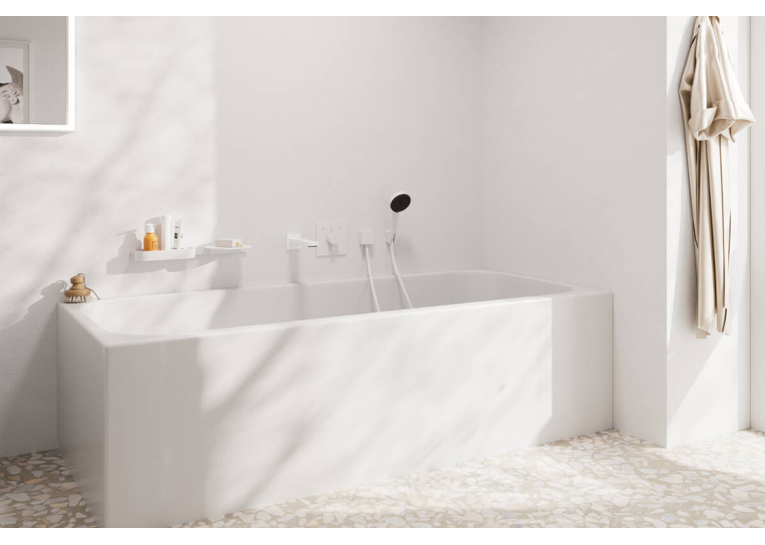 Смеситель скрытого монтажа Hansgrohe DuoTurn E на 2 функции, Matt White 75417700